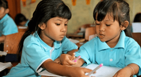 Burmese migrant students